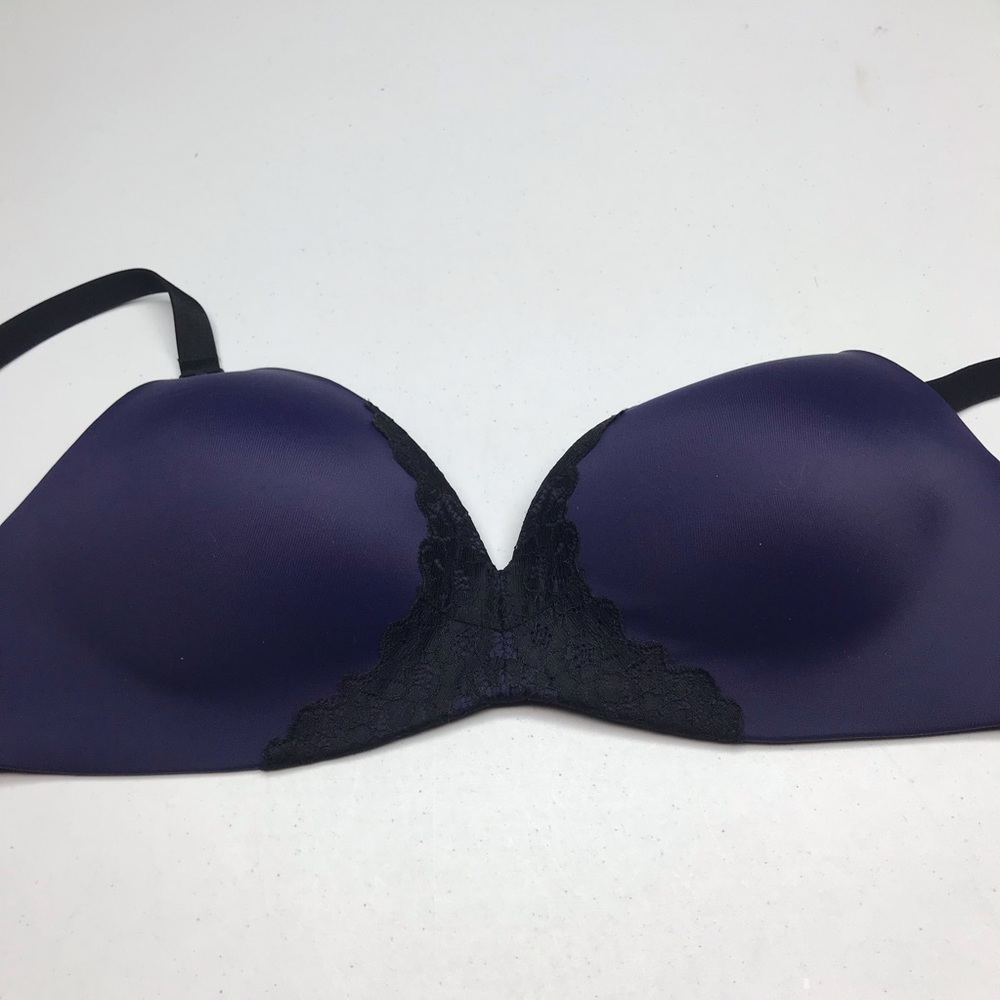 Thyme NAVY/BLK Wireless Nursing, 36DDD. *P1071